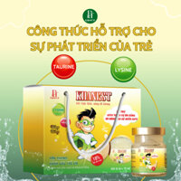 Yến chưng dành cho trẻ em Lysine + Taurine KHANEST với 18% yến nguyên chất làm từ 100% sợi yến thật (túi xách 6 hũ)