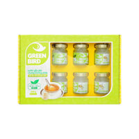 yến chưng đường phèn green bird hộp 6 lọ