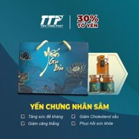 Yến Gia Bảo - Nước yến sào chưng 5% nhân sâm và 30% yến tươi cao cấp