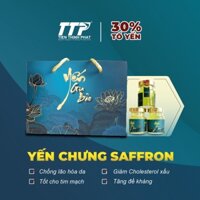 Yến Gia Bảo - Nước yến sào chưng 2% Saffron và 30% yến tươi cao cấp