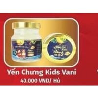 Yến Kid vị Vani 25 % Yến tươi combo 6 hủ_Nestgia