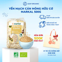Yến mạch cán mỏng hữu cơ Markal 500g