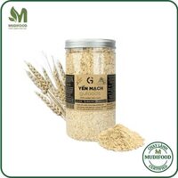 Yến Mạch Cán Vỡ 0.55mm GUfoods 500g - Thực Phẩm Bổ Sung Dinh Dưỡng Cho Người Tiểu Đường, Người Giảm Cân, Ăn Kiêng, Tập Gym, Eat Clean, Healthy, Hàm Lượng Giàu Chất Xơ (Bún, Phở, Gạo, Mì, Nui)