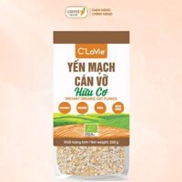 Yến Mạch Cán Vỡ Hữu Cơ C'lavie 200g