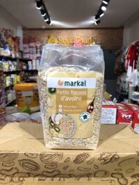 Yến mạch cán vỡ hữu cơ Markal Pháp – 500gr