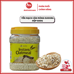 Yến mạch Eudora hộp 600g