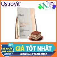 Yến mạch Instant Oat OSTROVIT (2.27kg) 45 lần dùng vị Tiramisu - Yến mạch ăn liền bổ sung dinh dưỡng