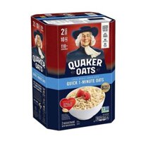 Yến Mạch Mỹ QuaKer Oats  Cán Vỡ Quick 1 Minute