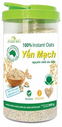 Yến Mạch Nguyên Chất Ăn Liền  Xuân An 800Gr