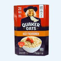 Yến mạch nguyên chất cán dẹp Quaker Oats organic NON-GMO 4.52kg Mỹ