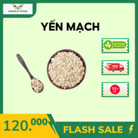 Yến mạch nguyên chất cán dẹt