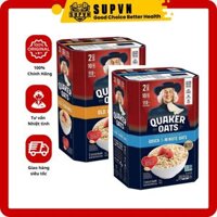 Yến mạch Nguyên Hạt Cán Mỏng Quaker Oats 4.6kg QUAKER OLD FASHION- Thực phẩm ăn kiêng nhập khẩu Mỹ Xuất Hóa Đơn