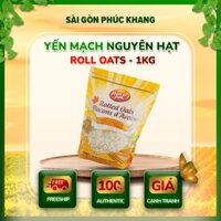 YẾN MẠCH NGUYÊN HẠT (ROLL OATS) 1KG DAN D PAK SIÊU THỰC PHẨM SẠCH TỐT CHO SỨC KHỎE, SẮC ĐẸP, GIẢM CÂN HẠN CHẾ BỆNH TẬT