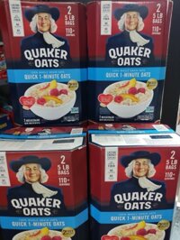Yến mạch ông già Quaker Oats Mỹ 4.5kg