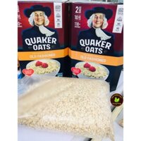 Yến Mạch Quaker Oast Thùng 4,52kg Mẫu Mới Thùng Vàng (Nguyên Hạt Cán Mỏng)