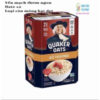 Yến mạch Quaker Oast thùng 4,52kg mẫu mới(nguyên hạt cán mỏng)
