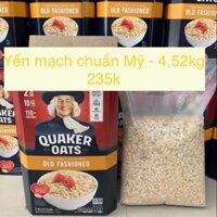 Yến mạch Quaker Oats Mỹ - 4,52kg