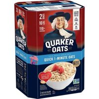 Yến Mạch Quaker Oats Quick 1 Minutes dạng hạt cán vỡ