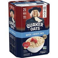 Yến Mạch Quaker Oats Quick 1 Minute – Thùng 4,52kg