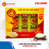 Yến Nước 15% Hương Vani Hộp 6 Lọ