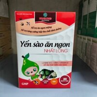 Yến Sào Ăn Ngon Nhất Long - Chiết xuất Linh Chi L-Lysine HCL Giúp ăn ngon miệng, tăng hấp thu chất dinh dưỡng