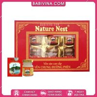 Yến Sào Cao Cấp Nature Nest - Yến Chưng Đường Phèn Hộp 6 Lọ (6 x 70ml) | Tăng Cường Sức Đề Kháng - Gìn Giữ Tuổi Thanh Xuân | Mua Hàng Chính Hãng, Giá Rẻ Nhất Tại Babivina