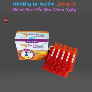 Yến sào chùm ngây tăng sức đề kháng cho bé