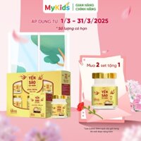 Yến Sào Ích Nhân Đông Trùng Hồng Sâm Set 6 Hộp - Tổ Yến Khánh Hòa Chưng Sẵn 35% Yến - Hũ 70ml