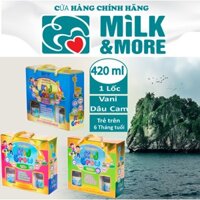 YẾN SÀO KID GROW VỊ VANI/CAM/DAU - BLOCK 6 LỌ 70ML