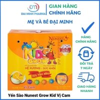 Yến Sào Nunest Grow Kid Vị Cam – Hỗ Trợ Phát Triển Chiều Cao, Tăng Đề Kháng, Giúp Bé Ăn Ngon