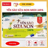 Yến sào sữa non Medi Japa nhập khẩu từ Mỹ, hỗ trợ tiêu hóa nâng cao sức đề kháng thực phẩm VNE