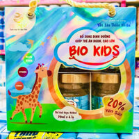Yên Sào Thiên Nhiên BiO Kid 20% tổ yến lốc 4 lọ 70ml