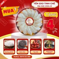 Yến Sào Tinh Chế Đặc Biệt Nhiều tổ 100g - Yến sào Khánh Hòa đã nhặt sạch lông - Tặng kèm nguyên liệu chưng yến