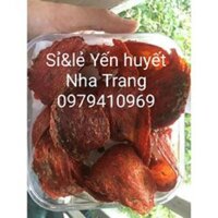 Yến sào tổ thô còn lông màu đỏ 2 tai/20gr. Tổ yến huyết thô còn lông. Yến tổ thô màu đỏ