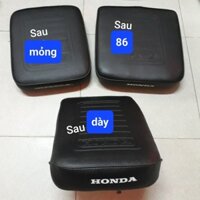 Yên sau xe cub 70, 78, 79, 81, 82, 86, 87, 92 đế nhựa cao cấp