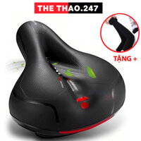 Yên Siêu Êm, Yên Xe Đạp Thể Thao Active Chất Lượng Cao Loại 1 - Tặng Găng Tay Let Slim