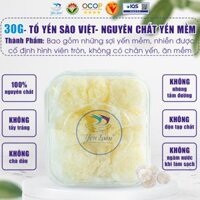 Yến sơ chế Mềm (Khô) - Hộp 30 gram