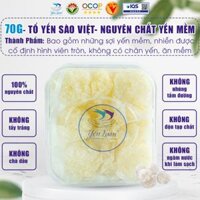 Yến sơ chế Mềm (Khô) - Hộp 70 gram