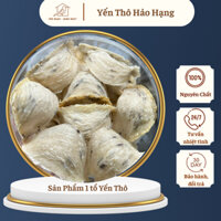 Yến thô Nguyên Tổ Khánh Hòa Yến Ngọc Bird Nest Tuyển chọn Sạch Lông 7gram, Già tổ Nguyên chất, Khô, Chưng 10-12 hũ.