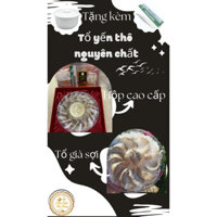 Yến tổ thô nha trang + đường nhíp nhặt lông yến.