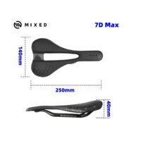 Yên xe đạp carbon MIXED 7D PACK LIGHT