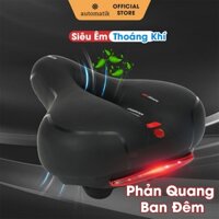 Yên Xe Đạp Thể Thao Active Carbon Da PU Chống Sốc, Đệm Bọc Lót Yên Xe Đạp - Automatik