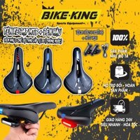 Yên Xe Đạp Thể Thao PU Gel Chống Nước - Siêu Êm Tích Hợp Đèn LED 5 Chế Độ Sáng [ Tặng kèm đèn + Dây sạc ]