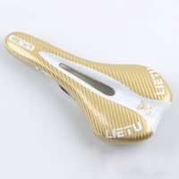 Yên xe đạp vân carbon Lietu dành cho xe đạp thể thao