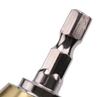 (YERF) Hexagonal Shank Quick Coupling 50mm Keyless Drill Chuck Screwdriver Impact Driver Adaptor Power Tool Accessories