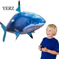 Yerz Air Flying Fish, RC Animal Air Bơi Điều Khiển Từ Xa Cá Mập, Quà Tặng Sinh Nhật Cá Mập Bay Mô Phỏng Bóng Bay Điện Chú Hề Cá Trẻ Em Trẻ Em