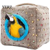 Yerz Vẹt Võng, Giường Treo Ấm Vẹt Bánh Tổ, Lều Chim Vuông Thoáng Khí Mềm Chim Vẹt Lồng Đồ Dùng Cho Chim