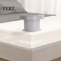 YERZ Yerz 4 Kẹp ga trải giường, Giá đỡ ga trải giường hạng nặng bằng nhựa, Dụng cụ cố định chăn chống trượt Dây buộc bọc giường có thể điều chỉnh chống trượt cho gia đình