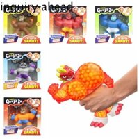 Yêu CẦU AHEAD Goo Jit Zu Games Bóp, Động Vật Cao Su Người Cá Sấu Siêu Anh Hùng Đồ Chơi Co Giãn, Siêu Co Giãn Nhân Vật Hành Động Khỉ Sói Sư Tử Chơi Tương Tác