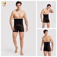 Yêu CẦU IMPACT Body Shaper Nam, Quần áo định hình giảm béo eo cao, Quần lót Shapers thoáng khí Huấn luyện viên eo Quần lót kiểm soát bụng Người đàn ông